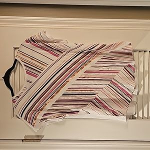 APT  9 Womens Foil multi colored Tshirt